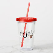 フェスティバルトナディアクリスマスホリデージョイ アクリルタンブラー (裏面)