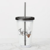 フェスティバルトナディアクリスマスホリデージョイ アクリルタンブラー (正面)