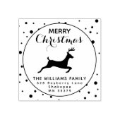 フェスティバルトナディアスノウホリデイ差出人住所 ラバースタンプ (インプリント)