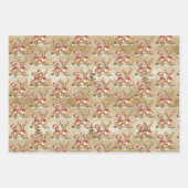 フェスティバルトナディアファミリーとサンタハッツ ラッピングペーパーシート (正面)