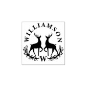 フェスティバルトナディアローレルリースファミリーモノグラム ラバースタンプ (インプリント)