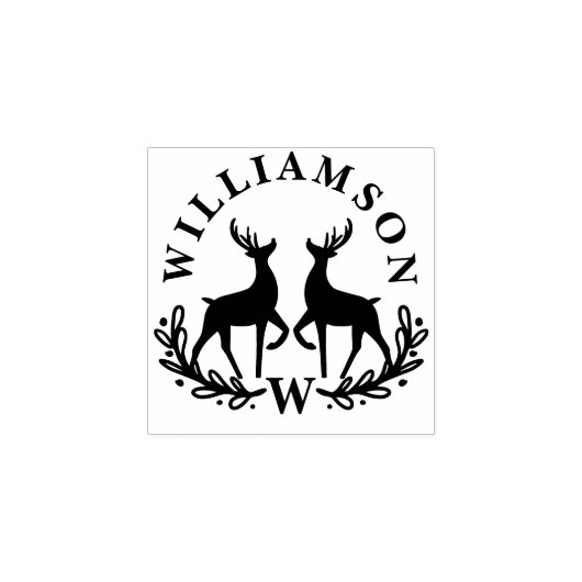 フェスティバルトナディアローレルリースファミリーモノグラム ラバースタンプ (インプリント)