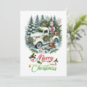 フェスティバルトラック | ヴィンテージクリスマス配信 シーズンカード (スタンド正面)