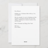 フェスティバルトラック | ヴィンテージクリスマス配信 シーズンカード (裏面)