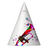 フェスティバルトランペット誕生日 パーティーハット (左)