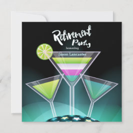 フェスティバルトースト退職招待状 招待状