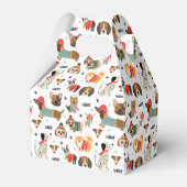 フェスティバルドッグズインホリデーセーター柄 フェイバーボックス (裏面サイド)