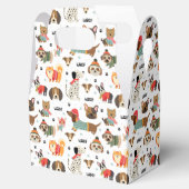 フェスティバルドッグズインホリデーセーター柄 フェイバーボックス (オープン)