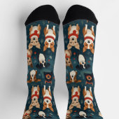 フェスティバルドッグブリーズクリスマスソックス ソックス (上部)