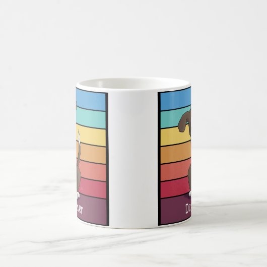 フェスティバルドッグラバーコーヒーマグ コーヒーマグカップ (中央)