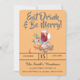 フェスティバルドリンク食べパーティードリンク&ビーメリー! 招待状