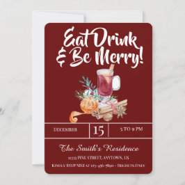 フェスティバルドリンク食べパーティードリンク&ビーメリー! 招待状