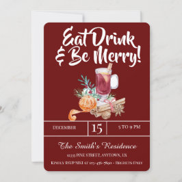 フェスティバルドリンク食べパーティードリンク&ビーメリー! 招待状