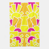 フェスティバルドードルアート42 キッチンタオル (縦)