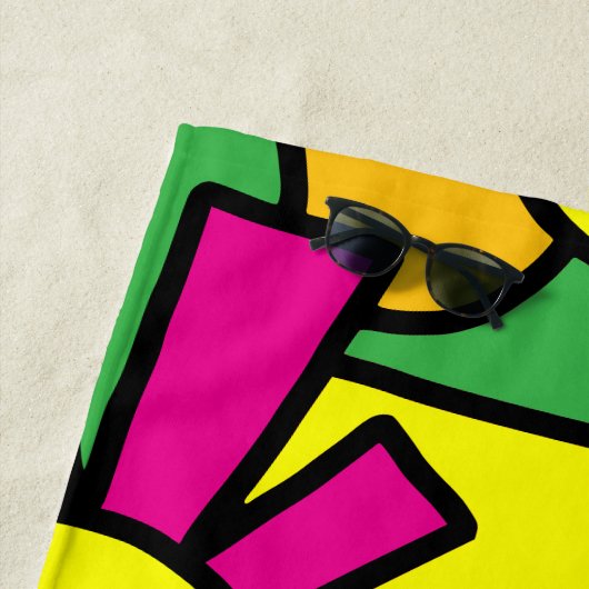 フェスティバルドードルアート42 ビーチタオル (インサイチュ)