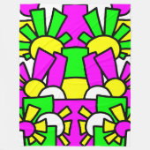 フェスティバルドードルアート42 フリースブランケット (正面)