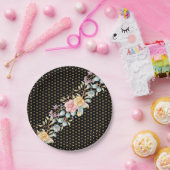 フェスティバルナイト開花 ペーパープレート (パーティー)