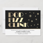 フェスティバルニューイヤーズイブカクテルパーティー 招待状 (正面)