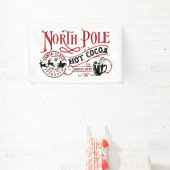 フェスティバルノースポールホットココアバーベンダー 横断幕 (インサイチュ)