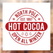 フェスティバルノースポールホットココア ウィンドウサイン (シート2)