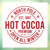 フェスティバルノースポールホットココア ウィンドウサイン (シート3)