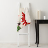 フェスティバルノールウォーターカラーポインセチアフローラ シェルパブランケット (インサイチュ)