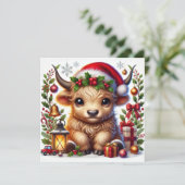 フェスティバルハイランドカウインサンタハット シーズンカード (スタンド正面)