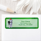 フェスティバルハスキーインサンタハットオングリーン ラベル (インサイチュ)