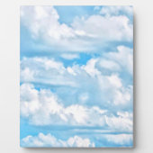 フェスティバルハッピーサニークラウドバックグラウンド フォトプラーク (正面)