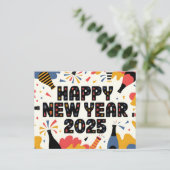 フェスティバルハッピーニューイヤー2025グラフィック シーズンポストカード (スタンド正面)