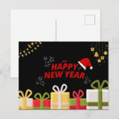 フェスティバルハッピーニューイヤー2026あいさつデザイン シーズンポストカード (正面/裏面)