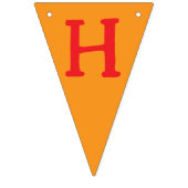 フェスティバルハッピーバースデーおもしろいカラフル バンティングフラッグ (第2の旗)