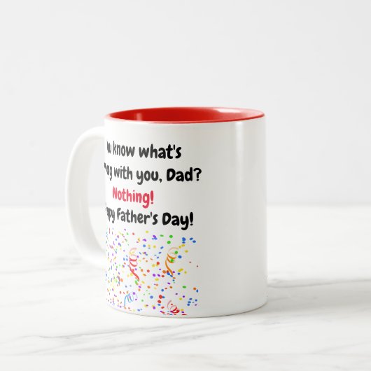 フェスティバルハッピーファーザーズデイ ツートーンマグカップ (正面左)