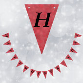 フェスティバルハッピーマザーズ日赤い星バースト バンティングフラッグ