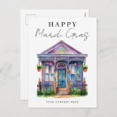 フェスティバルハッピーマルディグラスハウスリアルティ シーズンポストカード (正面/裏面)