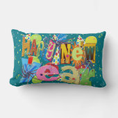 フェスティバルハッピー新年 ランバークッション (正面)