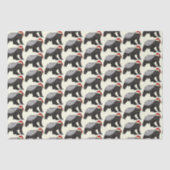 フェスティバルハニーアナグマアナグマサンタクリスマスアニマル 薄葉紙 (正面)