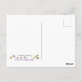 フェスティバルハニーバダーガーバダスサンタクおもしろいリスマス ポストカード (裏面)