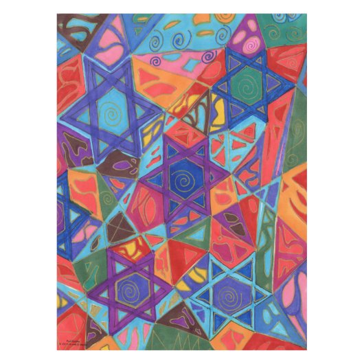 フェスティバルハヌカー テーブルクロス (正面)