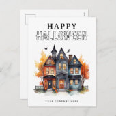 フェスティバルハロウィンハウスリアルティマーケティング シーズンポストカード (正面/裏面)
