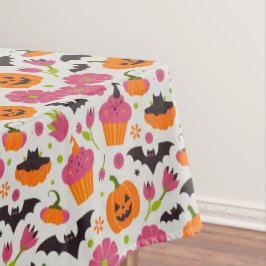 フェスティバルハロウィーン | カップケーキ、カボチャ&こうもり テーブルクロス