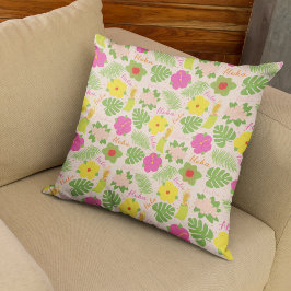 フェスティバルハワイアンフラダンサーピローデザイン クッション