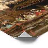 フェスティバルハーバーオブオンフルールユージェーヌブダンファインアート ポスター (角)