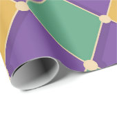 フェスティバルハーレクインダイヤモンドパターン ラッピングペーパー (ロールコーナー)