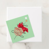 フェスティバルバウブルクリスマスギフトラベル フェイバータグ (インサイチュ)