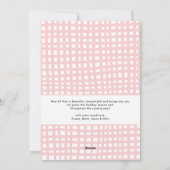 フェスティバルバウブルスノーフレークMerry Christmas 2写真 シーズンカード (裏面)