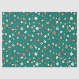 フェスティバルバウブル&スノーフレークスクリスマス 薄葉紙