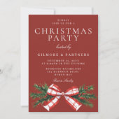 フェスティバルバウ企業のレッドパーティー 招待状 (正面)