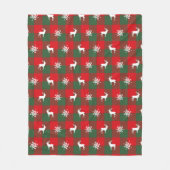 フェスティバルバッファロープレイド フリースブランケット (正面)