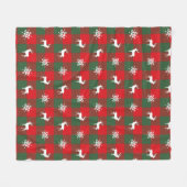 フェスティバルバッファロープレイド フリースブランケット (正面(横))